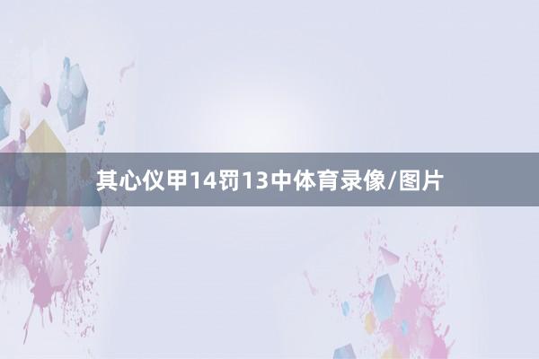其心仪甲14罚13中体育录像/图片