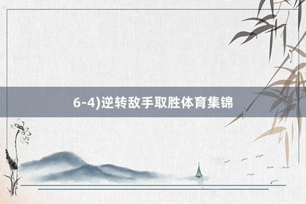 6-4)逆转敌手取胜体育集锦