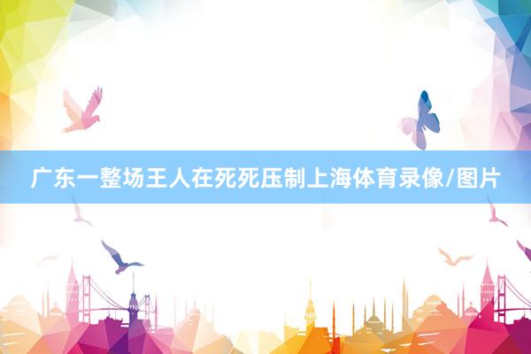 广东一整场王人在死死压制上海体育录像/图片