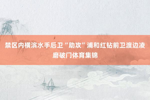 禁区内横滨水手后卫“助攻”浦和红钻前卫渡边凌磨破门体育集锦