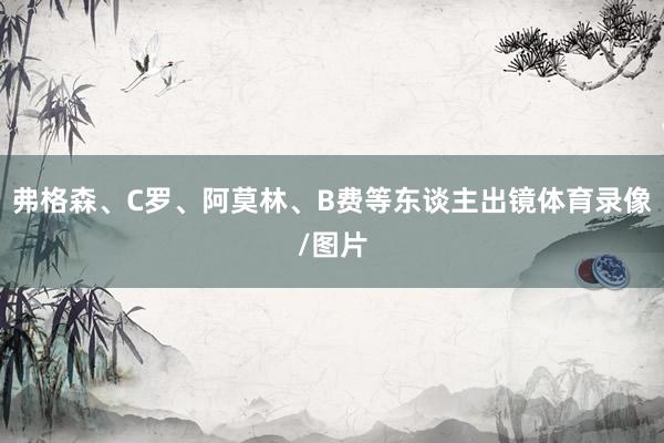 弗格森、C罗、阿莫林、B费等东谈主出镜体育录像/图片