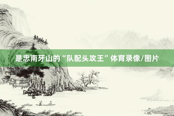 是忠南牙山的“队配头攻王”体育录像/图片