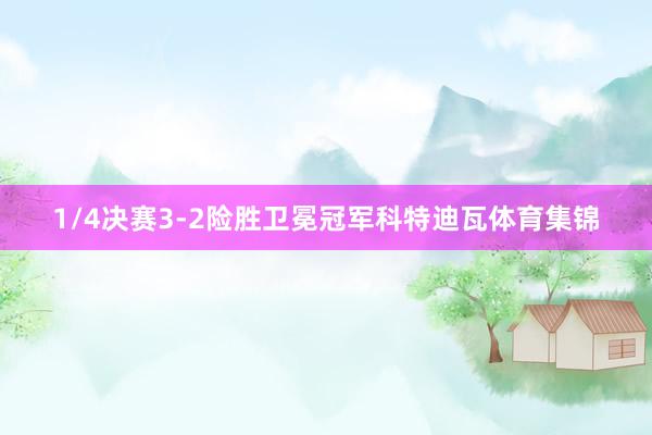 1/4决赛3-2险胜卫冕冠军科特迪瓦体育集锦